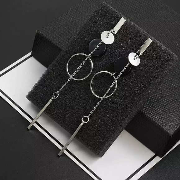 Jewelry - Fashion Silver Long Earrings